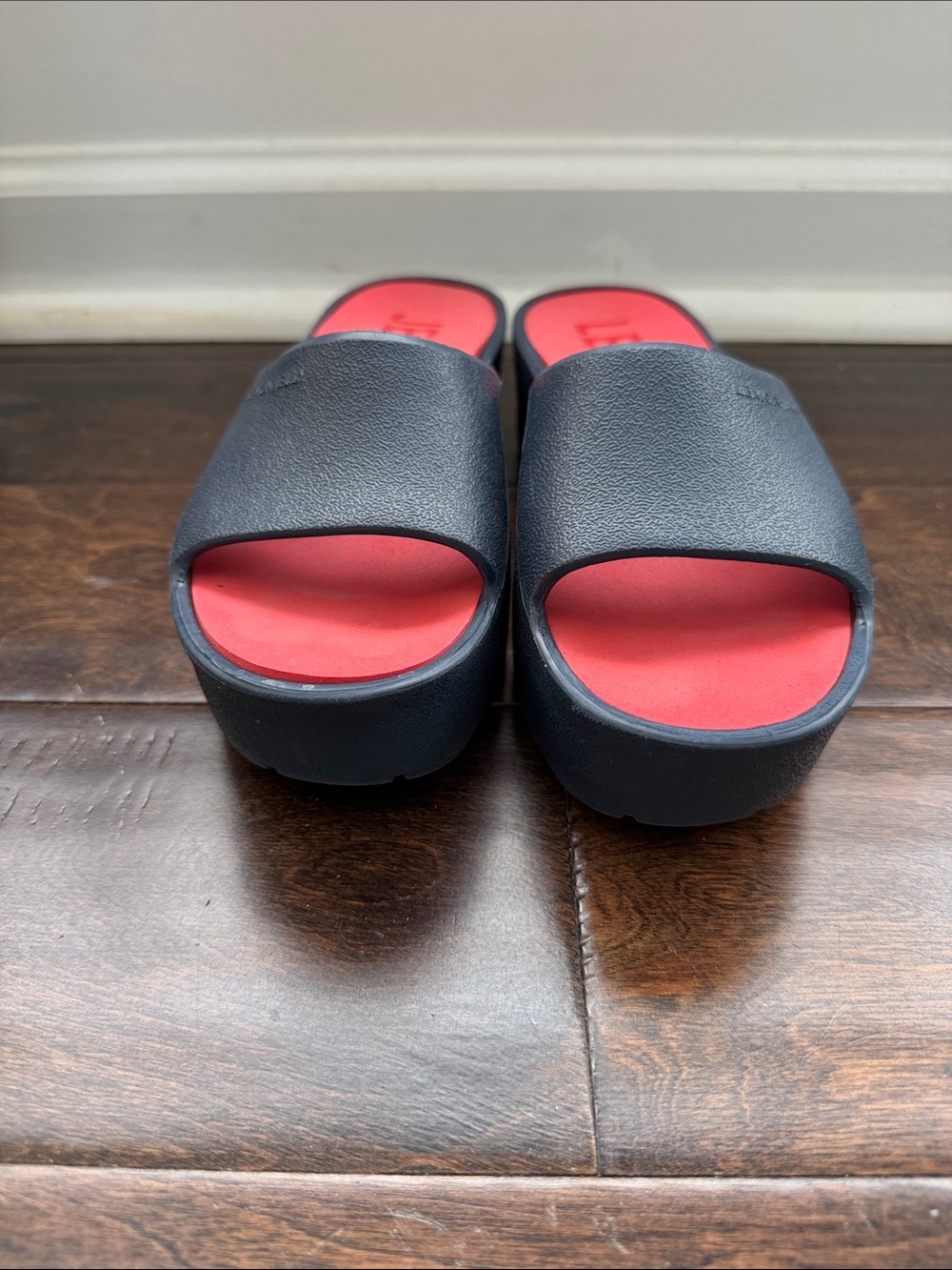 Lemon Jelly navy blue Platform Sandals 38 - Picture 5 of 5